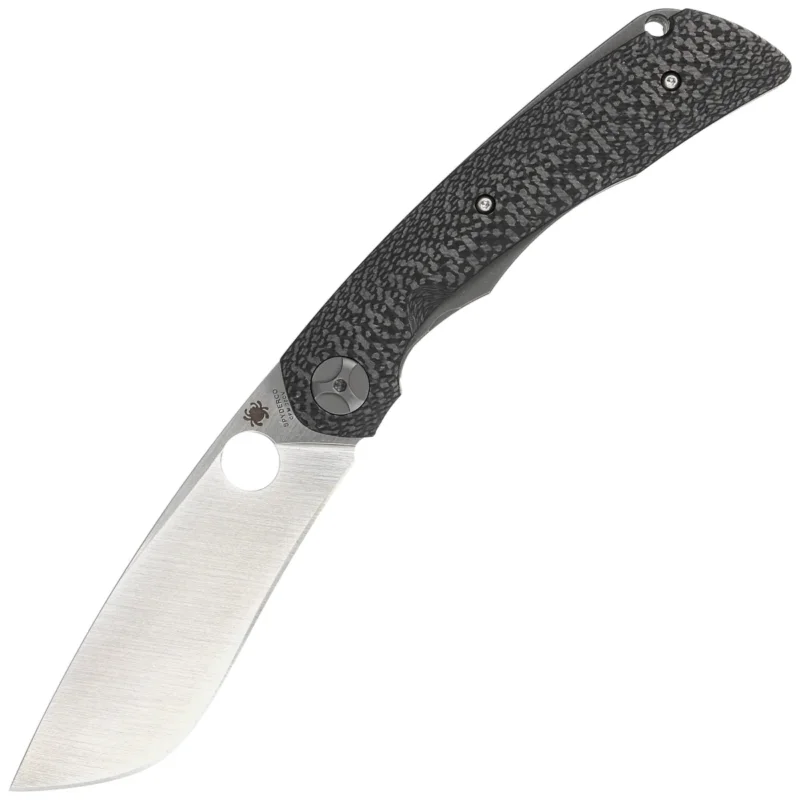 Tylko dziś Spyderco Knife Subvert Sprint Run Carbon Fiber / Titanium, Satin Plain CPM 20CV by Nati Amor (C239CFP)