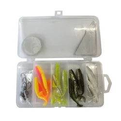Zestaw przynęt i główek jigowych Savage Gear Cannibal Box Kit S Wyprzedaż