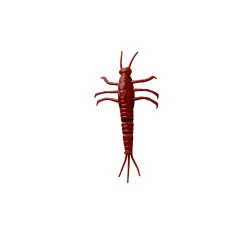 Dostępne od ręki Przynęta gumowa Savage Gear 3D PVC Mayfly Loose Body 5cm - Red (8szt.)