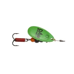 Błystka DAM Effzett Fluo Spinner rozm.4/10g, Green Dostępne od ręki