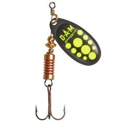 Szybka wysyłka Błystka DAM Effzett Standard rozm.4/10g, Black Yellow