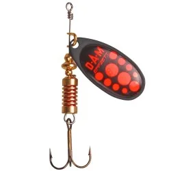 Wyprzedaż Błystka DAM Effzett Standard rozm.5/12g, Black Red
