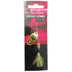 Niska cena Błystka DAM Effzett Standard Dressed rozm.2/4g, Black