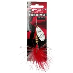 Premium Błystka DAM Effzett Standard Dressed rozm.4/10g, Silver