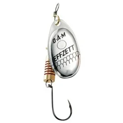 Promocja Błystka DAM Effzett z pojedynczym hakiem rozm.3/6g, Silver