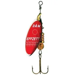 Tani Błystka DAM Effzett Predator rozm.3/12g, Red Glitter