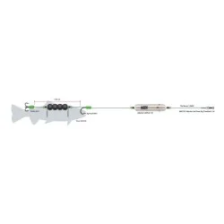 Zestaw sumowy DAM Madcat Adjusta Profi River Rig "Dead Bait" M Oferta czasowa