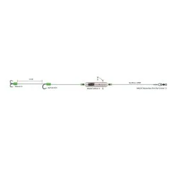 Zestaw sumowy DAM Madcat Adjusta Basic River Rig "Live Bait" S Tylko dziś