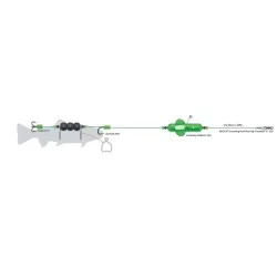Zestaw sumowy DAM Madcat Screaming Profi River Rig "Dead Bait" S Najlepsza cena