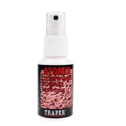 Atraktor Traper Atomix 50g- Czerwone robaki Nowy
