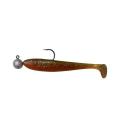 Tani Przynęta gumowa DAM Effzett Greedy Shad RTF 10cm/10g, Orange Belly