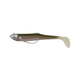 Przynęta gumowa DAM Effzett Kick-S Minnow Weedless Paddle Tail RTF 12cm/22g, Sandeel Tylko dziś