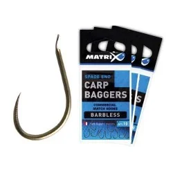 Darmowa dostawa Haczyk Matrix Carp Baggers Barbless, rozm.18 (10szt.)