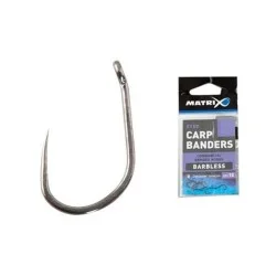 Nie przegap Haczyk Matrix Bander Hooks Barbless, rozm.20 (10szt.)