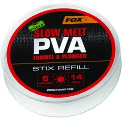 Siatka PVA Fox Mesh Refills - Slow Melt Stix 14mm/5m Nie przegap