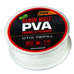 Bezpieczna płatność Siatka PVA Fox Mesh Refills - Slow Melt Stix 14mm/20m