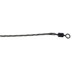 Krętlik Anaconda Leadcore Leader Camou Swivel - Camou Green, 35lb 80cm (2szt.) Dostępne od ręki