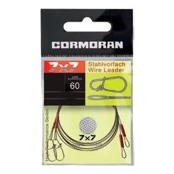 Przypon stalowy Cormoran 7x7 - 60cm/6kg (2szt.) Cena promocyjna