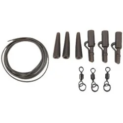 Zestaw z bezpiecznym klipsem Anaconda Ring Swivel Safety Lead Clip Power Pack Hit cenowy