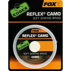 Łatwy zwrot Plecionka przyponowa Fox Edges Reflex Camo 35lb/20m Camo