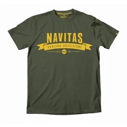 Ostatnia szansa Koszulka Navitas NTTT4808 Outfitters Tee Green rozm.S