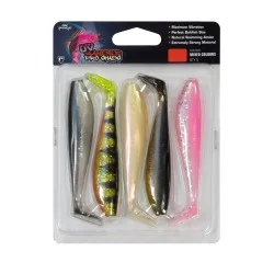 Zestaw przynęt gumowych Fox Rage Zander Pro Shad Ultra UV Mixed Colour Packs 12cm (5szt.) Oferta limitowana