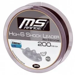 Przypon strzałowy MS Range High-S Shock leader 0,32mm/200m Promocja