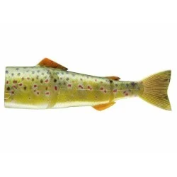 Wyprzedaż Zapasowy ogon do przynęty Daiwa Prorex Hybrid Trout 23cm, Live Brown Trout