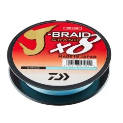 Plecionka Daiwa J-Braid Grand X8 0,16mm/135m, niebieski Szybka wysyłka