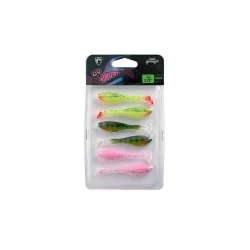 Zestaw przynęt gumowych Fox Rage Mini Fry UV Mixed Colour 7cm (6szt.) Szybka dostawa