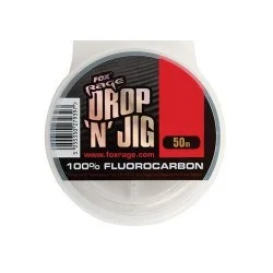 Żyłka przyponowa Fox Rage Drop&Jig Fluorocarbon 0,27mm/50m Bezpieczna płatność