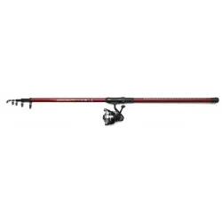 Wybór klientów Zestaw wędka + kołowrotek DAM Fighter Pro Combo XH T-Spin - 3,50m 80-150g