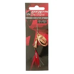 Błystka DAM Effzett Executor Dressed rozm.2/4g, Copper Dostępne od ręki