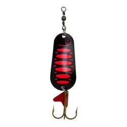 Błystka DAM Effzett Standard Spoon 10cm/60g, Fluo Red/Black UV Tylko do końca tygodnia