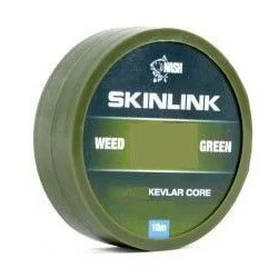 Hit cenowy Plecionka przyponowa Nash Skinlink Semi-Stiff 25lb/10m, Weed