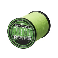 Plecionka DAM Madcat Distance Braid 0,50mm/990m, żółto-zielona Bezpieczne zakupy