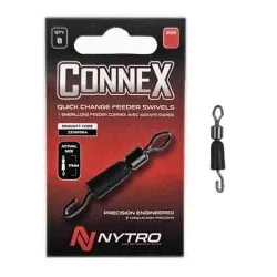 Super okazja Krętlik z szybkozłączką Nytro Connex Quick Change Feeder Swivels (8szt.)
