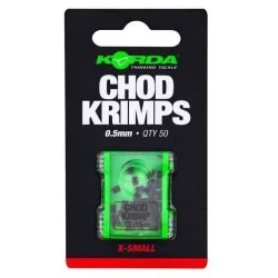 Tulejki zaciskowe Korda Spare Chod Krimps (50szt.) Darmowa dostawa