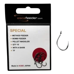 Haczyk Esca Feeder Special z zadziorem (10szt.) Do wyczerpania zapasów
