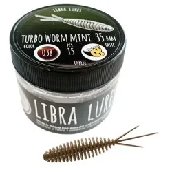 Zamów dziś Przynęta gumowa Libra Lures Turbo Worm Mini 3,5cm, 038 Brown (15szt.)