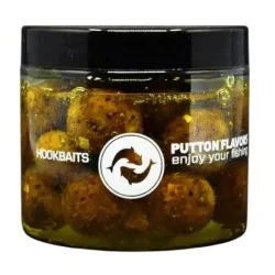 Łatwy zwrot Kulki w zalewie Putton Flavors Boosted Hookbaits 20/24mm - Scopex Squid/Hot Spice (200g)