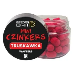 Zamów dziś Mini Czinkers Wafters Feeder Bait 8x6mm - Truskawka (25ml)