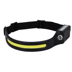 Popularny Latarka czołowa Mikado Induction Headlamp 350 LUM + pasek LED i czujnik ruchu