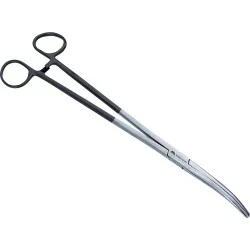 Szczypce Mikado zakrzywione z gumową rączką 16,5cm Tylko do końca tygodnia