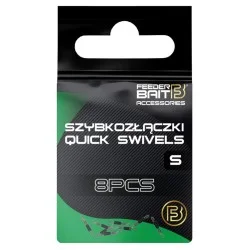 Sprawdź teraz Krętlik z szybkozłączką Feeder Bait Quick Swivels S (8szt.)