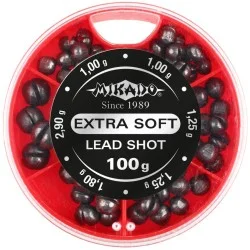 Darmowa dostawa Śrut Mikado Zestaw B (duży) - 1,00/1,25/1,80/2,90g