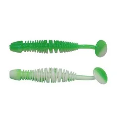 Przynęta gumowa Berkley Powerbait Power Leech, Spring Green/White Super okazja