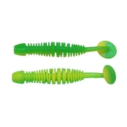Hit sprzedaży Przynęta gumowa Berkley Powerbait Power Leech, Spring Green/Sunshine Yellow