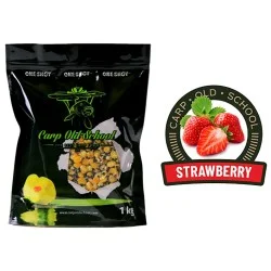 Cena promocyjna Ziarno zanętowe Carp Old School Mix Ziaren - Truskawka