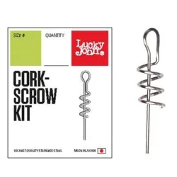 Wkrętka do przynęt Lucky John Cork-Screw Kit Kup teraz